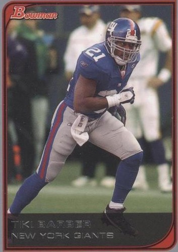 2006 Bowman Tiki Barber #41