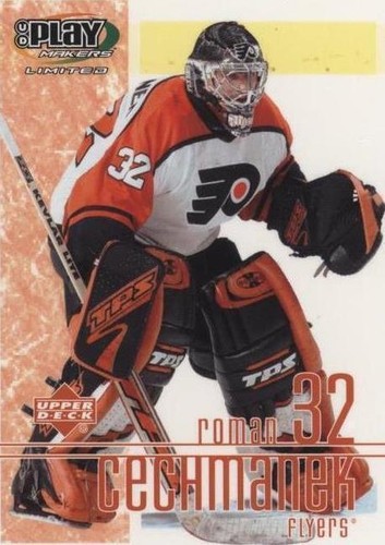 2001-02 Upper Deck Play Makers Limited - Roman Cechmanek #73