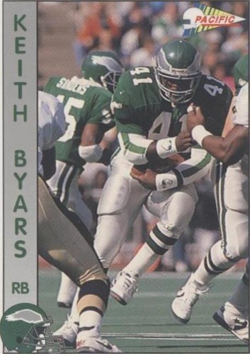 1992 Pacific Keith Byars #235