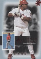 2003 SP Authentic - Marlon Byrd #SF47