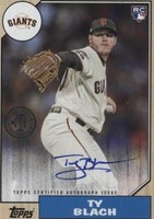 2017 Topps - Ty Blach #1987A-TB