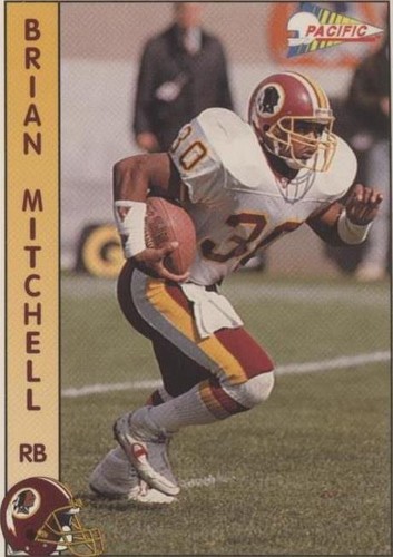 1992 Pacific Brian Mitchell #309
