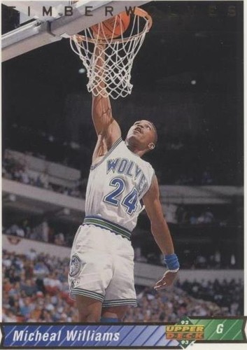 1992-93 Upper Deck - Micheal Williams #398