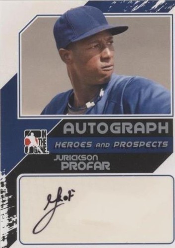 2011 In the Game Heroes and Prospects - Jurickson Profar #A-JPR2