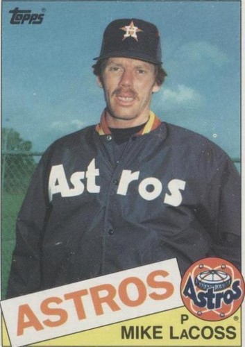 1985 Topps - Mike LaCoss #666
