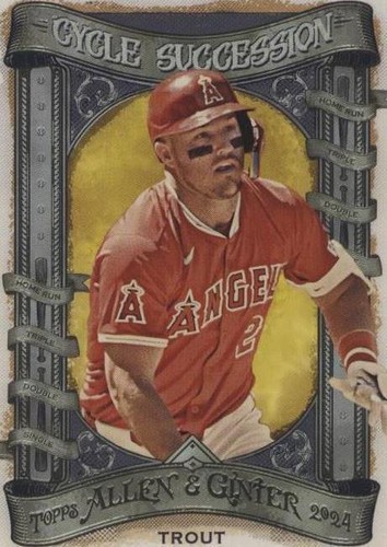 2024 Topps Allen & Ginter - Mike Trout #CS-25