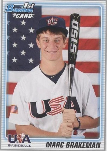 2010 Bowman Draft Picks & Prospects - Marc Brakeman #BDPP94