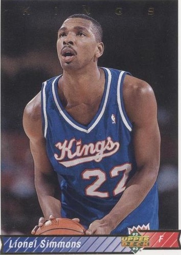 1992-93 Upper Deck - Lionel Simmons #243