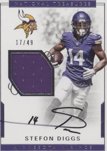 2016 Panini National Treasures Stefon Diggs #12