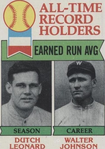 Dutch Leonard Trading Cards