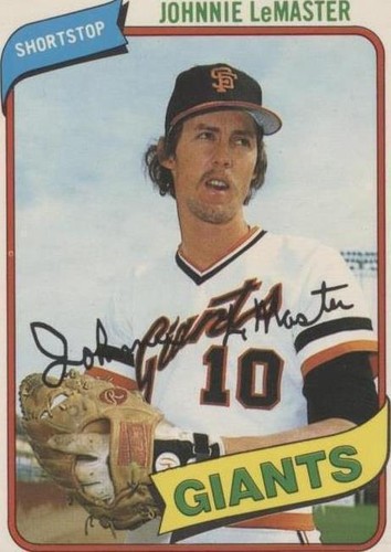 1980 O-Pee-Chee - Johnnie LeMaster #224