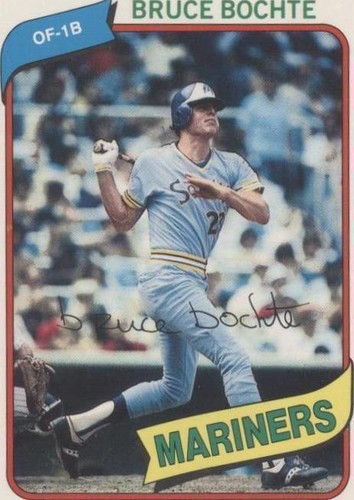 1980 O-Pee-Chee - Bruce Bochte #80