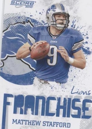 2010 Score Matthew Stafford #2