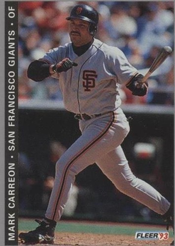 1993 Fleer Final Edition - Mark Carreon #F-152