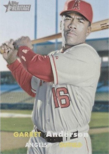 2006 Topps Heritage - Garret Anderson #374