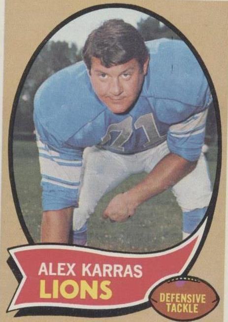 Topps Alex Karras #249 1970