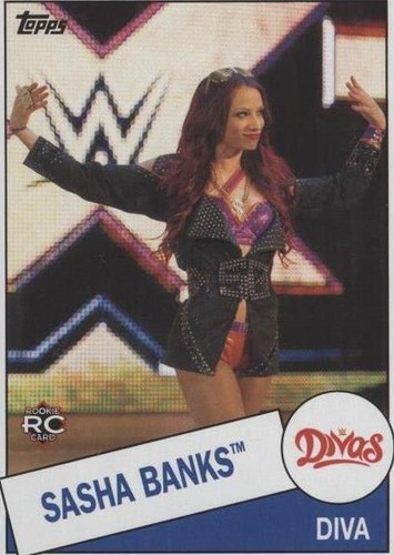 2015 Topps Heritage WWE - Sasha Banks #109
