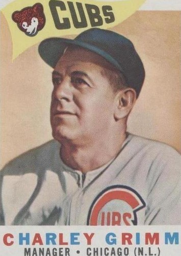 Charlie Grimm Trading Cards