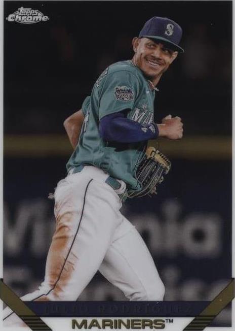 2023 Topps Chrome Lids Mitchell & Ness - Julio Rodriguez #93-3
