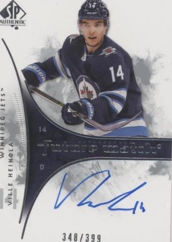 2019-20 SP Authentic - Ville Heinola #RFWA-VH