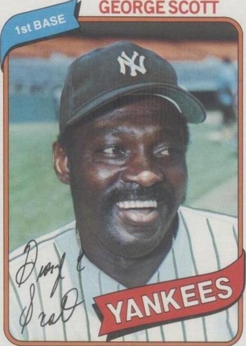 1980 Topps - George Scott #414