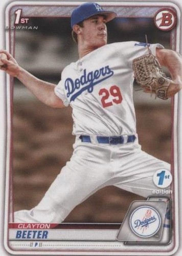 2020 Bowman Draft 1st Edition - Clayton Beeter #BD-30