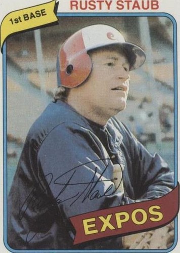 1980 Topps - Rusty Staub #660