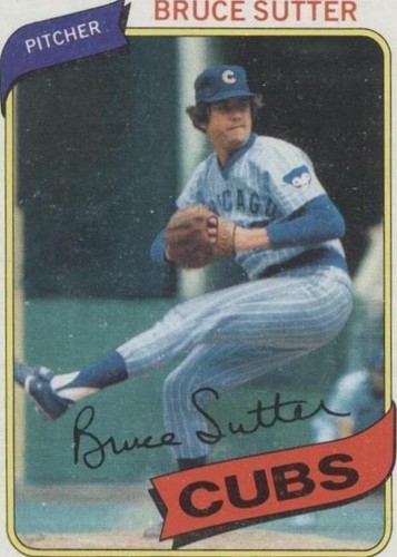 1980 Topps - Bruce Sutter #17