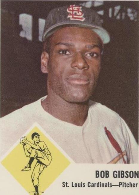 Fleer 1963 - Bob Gibson #61
