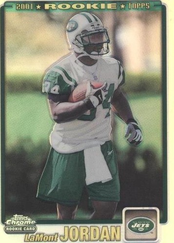 2001 Topps Chrome LaMont Jordan #268