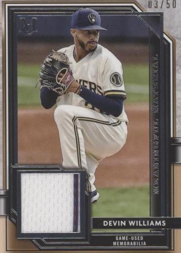 2021 Topps Museum Collection - Devin Williams #MMR-DW