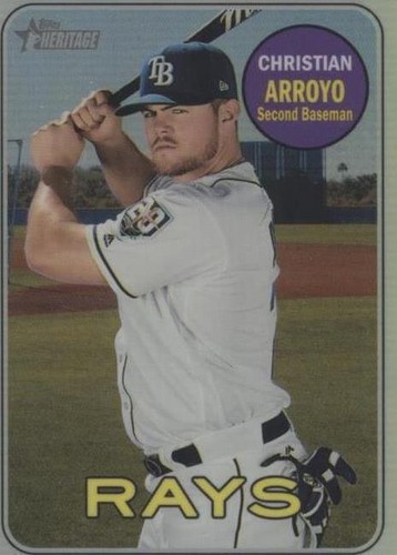 2018 Topps Heritage High Number - Christian Arroyo #THC-613