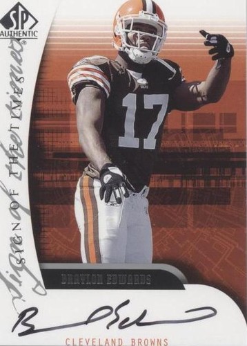 2005 SP Authentic Braylon Edwards #SOT-BE