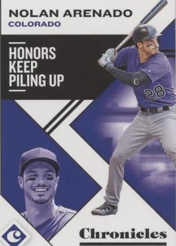 2019 Panini Chronicles - Nolan Arenado #10