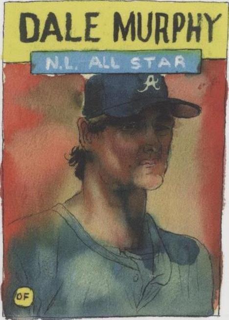 2021 Topps Spotlight 70 By Andy Friedman - Dale Murphy #12