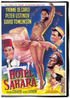 Hotel Sahara 1951 DVD - Yvonne De Carlo, Peter Ustinov, David Tomilson
