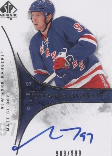 2009-10 SP Authentic - Matt Gilroy #210