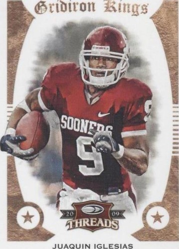 2009 Donruss Threads Juaquin Iglesias #29