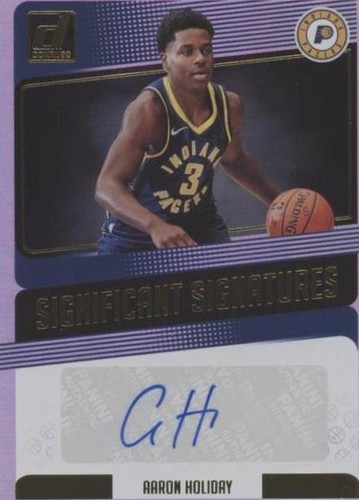 2018-19 Panini Donruss - Aaron Holiday #SS-AHD