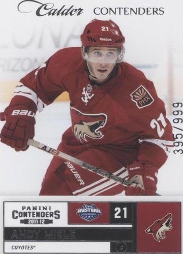 2011-12 Panini Playoff Contenders - Andy Miele #281