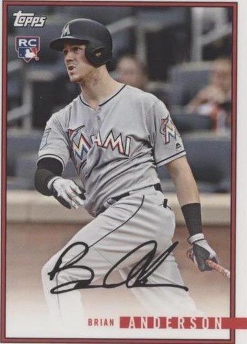 2018 Topps On Demand Rookie Year in Review - Brian Anderson #31