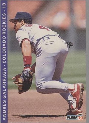 1993 Fleer - Andres Galarraga #409