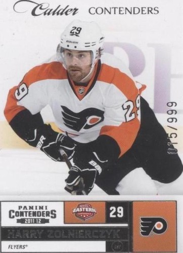 2011-12 Panini Playoff Contenders - Harry Zolnierczyk #279
