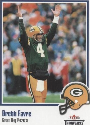 2002 Fleer Throwbacks Brett Favre #91