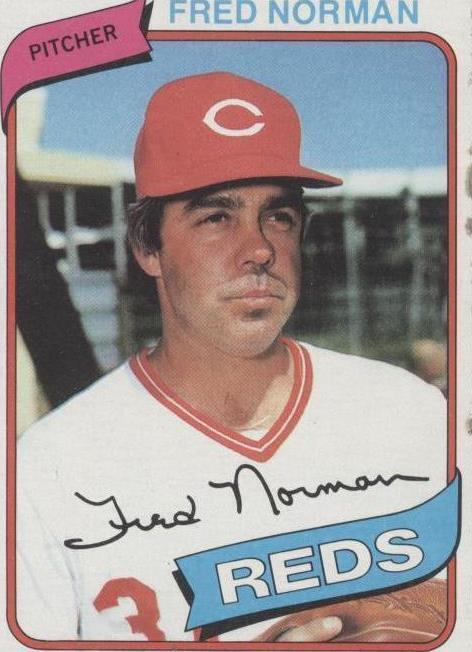 1980 年 Topps - Fred Norman #714