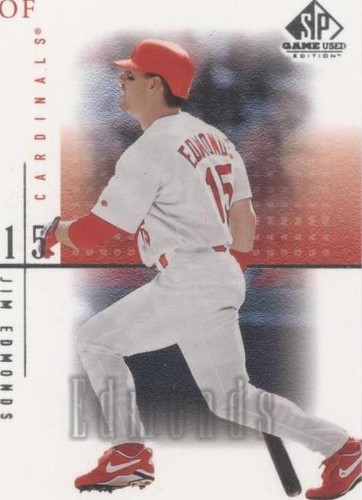 2001 SP Game Used Edition - Jim Edmonds #37