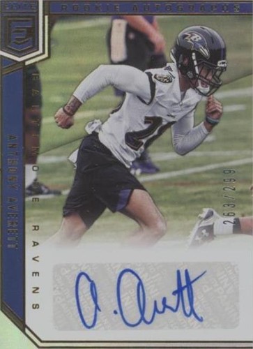 2018 Donruss Elite Anthony Averett #RA-AA