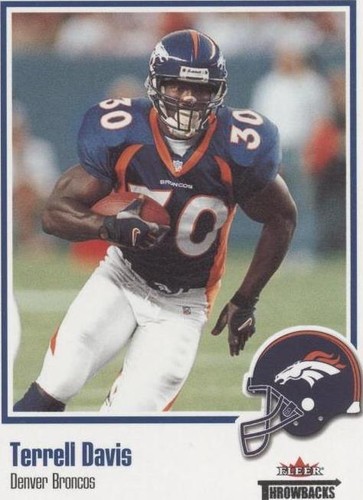 2002 Fleer Throwbacks Terrell Davis #90