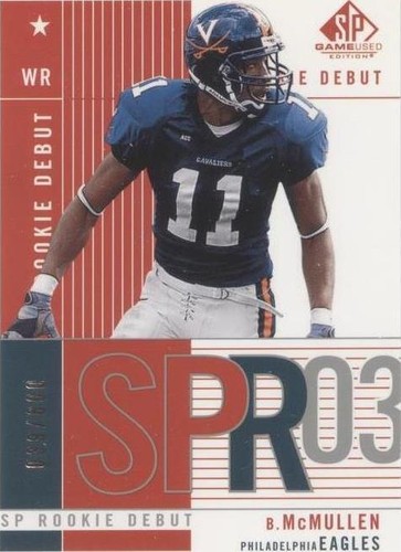 2003 SP Game Used Edition Billy McMullen #114