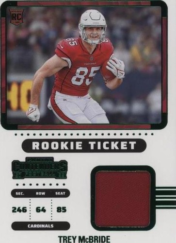 2022 Panini Contenders Trey McBride #RTS-TMB